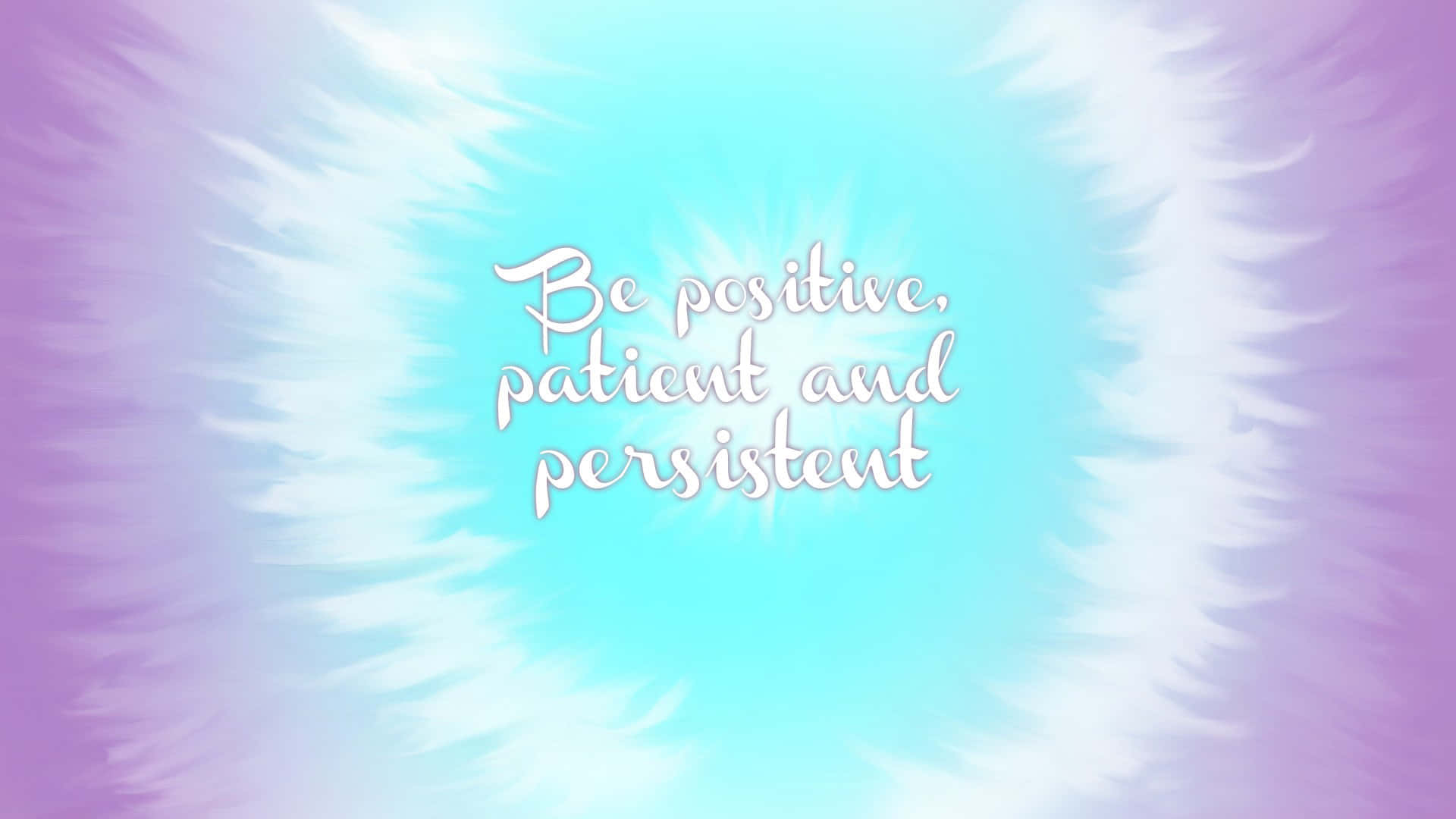Find the positivity in everything and your life will be filled with joy Wallpaper