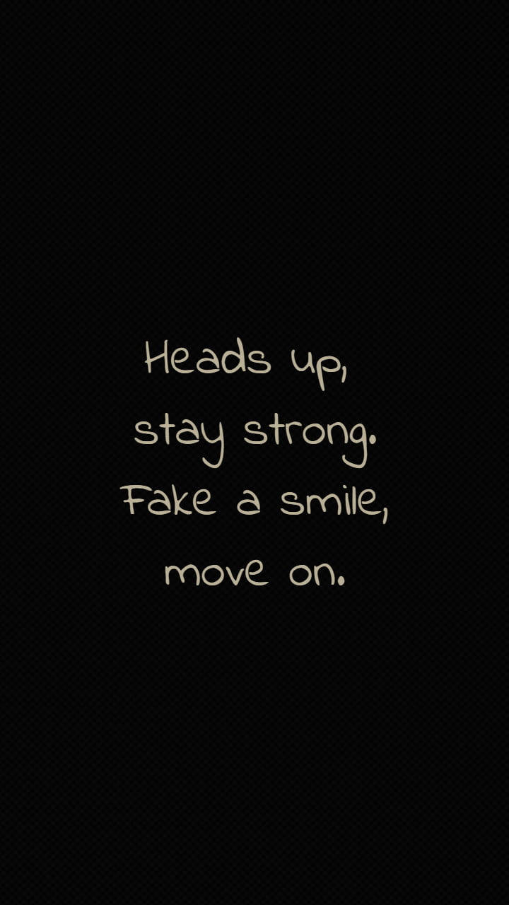 Stay Strong Life Quotes Background