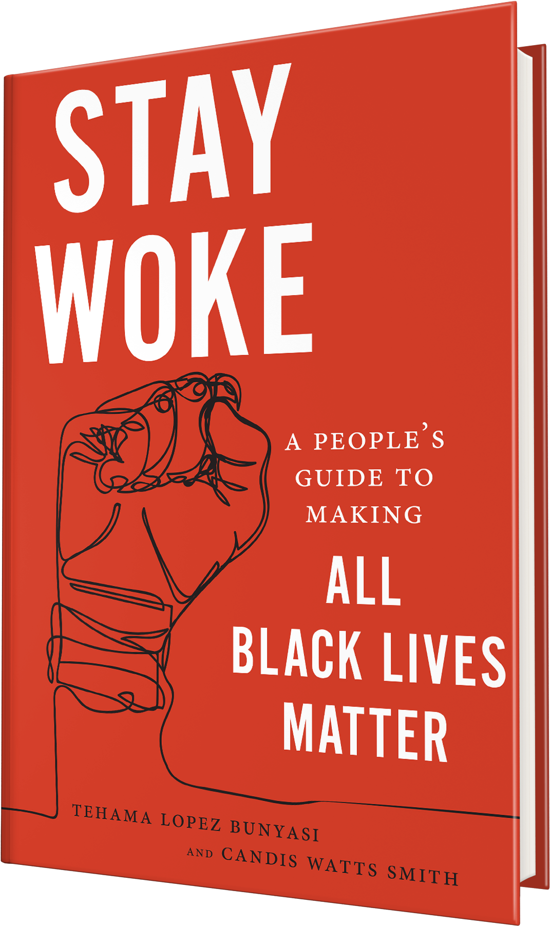 Stay Woke Book Cover PNG