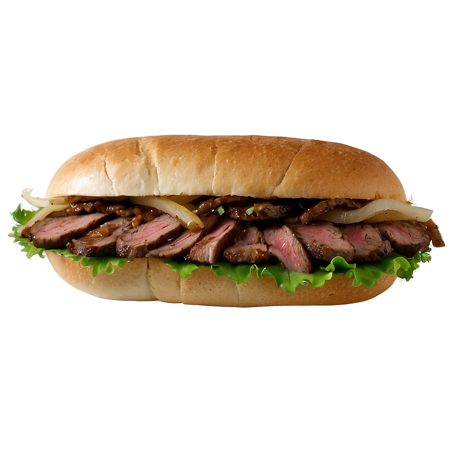 Steak And Onion Sandwich Png 22 PNG