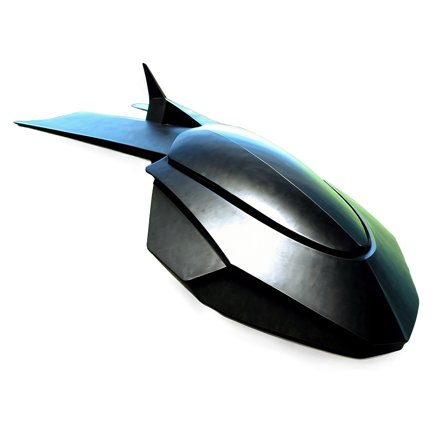 Stealth Alien Drone Png 30 PNG