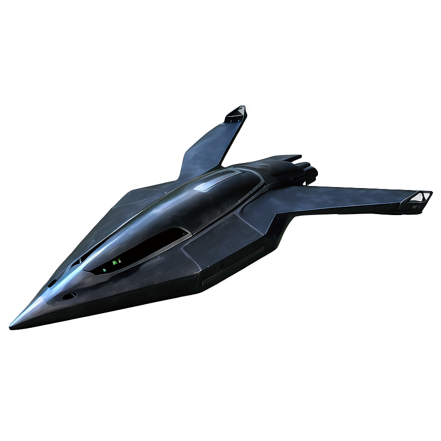 Stealth Alien Drone Png Jcr PNG