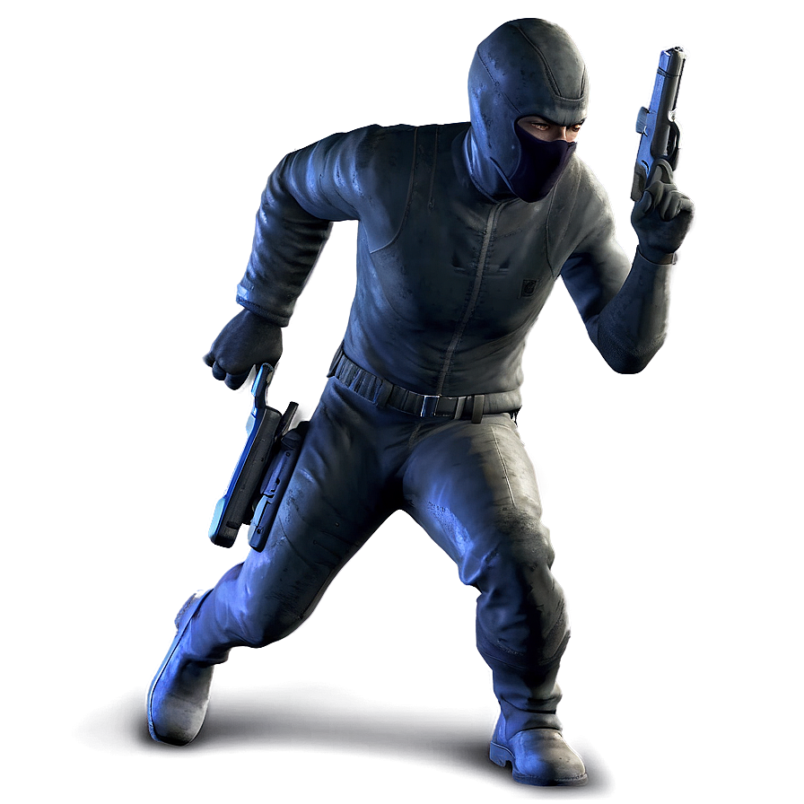 Stealth Game Character Sneak Png 06262024 PNG