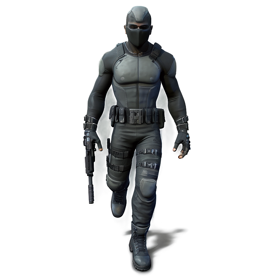 Stealth Game Character Sneak Png 52 PNG