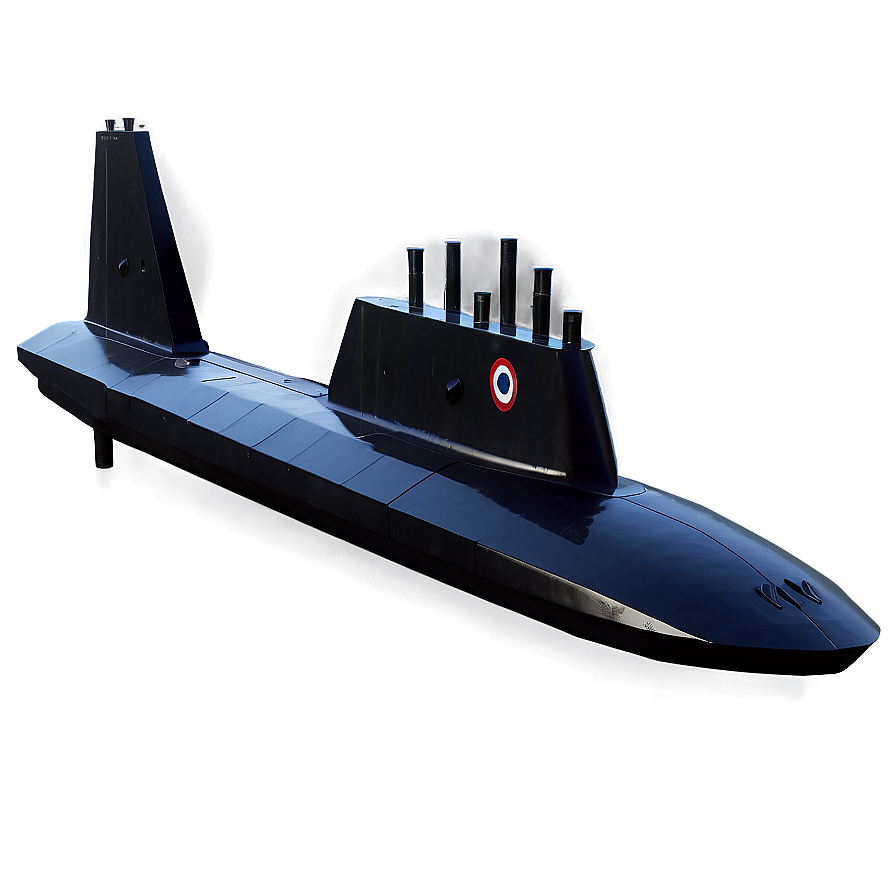 Stealth Military Submarine Png 05252024 PNG