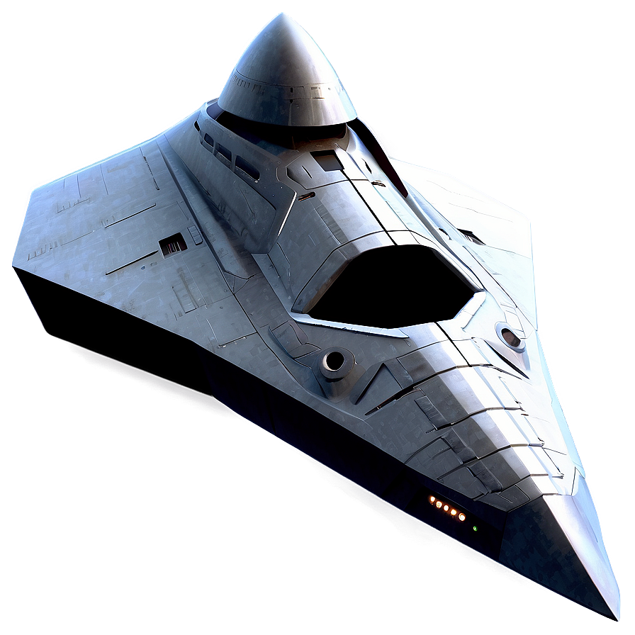 Stealth Starship Design Png 06202024 PNG