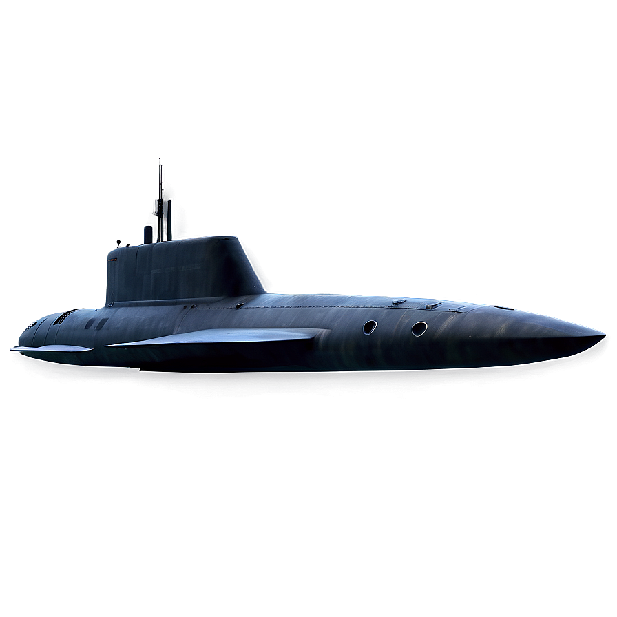 Stealth Submarine At Night Png 66 PNG
