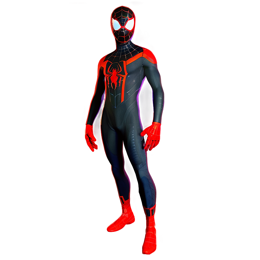 Download Stealth Suit Miles Morales Png 05032024 | Wallpapers.com