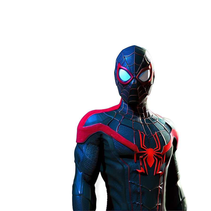 Download Stealth Suit Miles Morales Png Bnx93 | Wallpapers.com