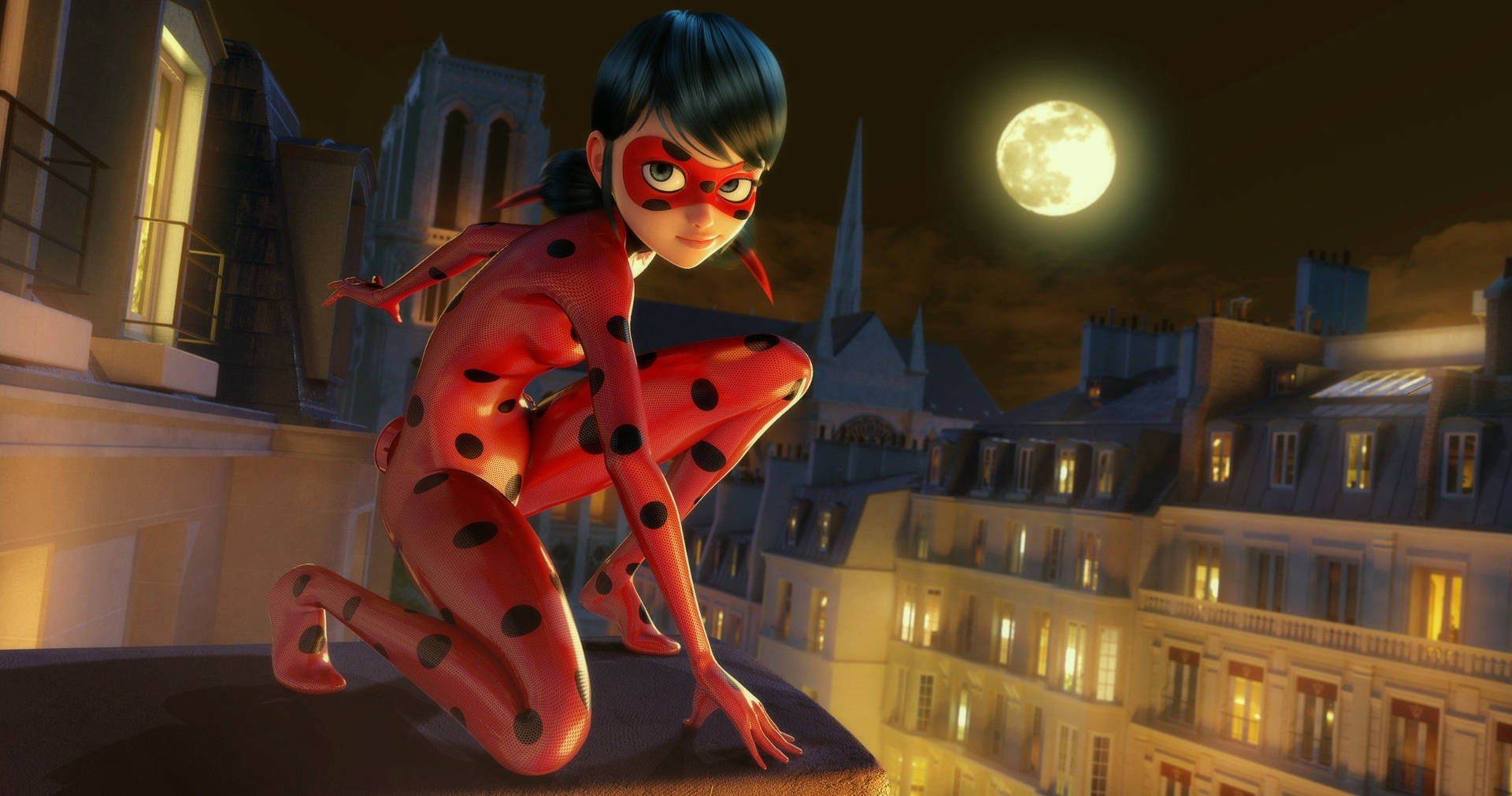 Stealthy Miraculous Ladybug Wallpaper