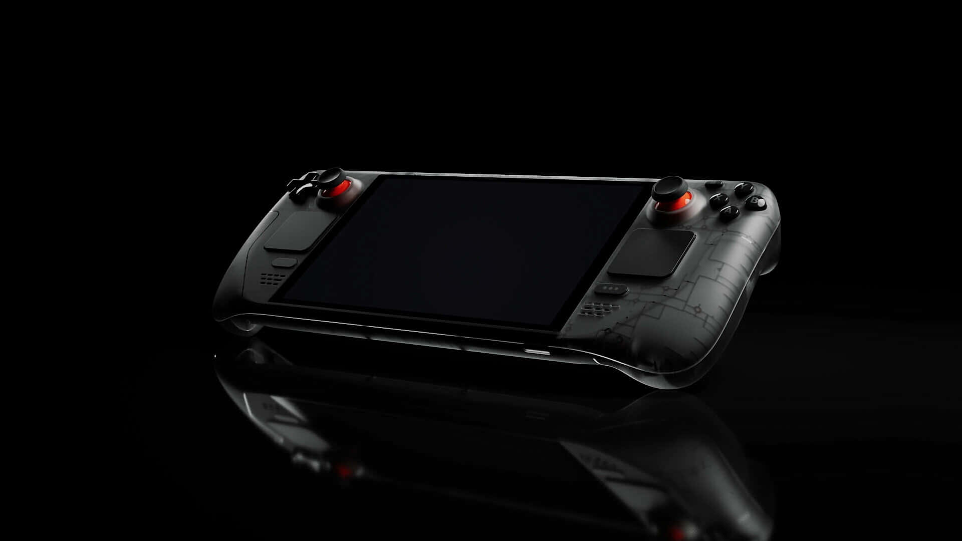 Steam Deck Handheld Gaming Console Wallpaper