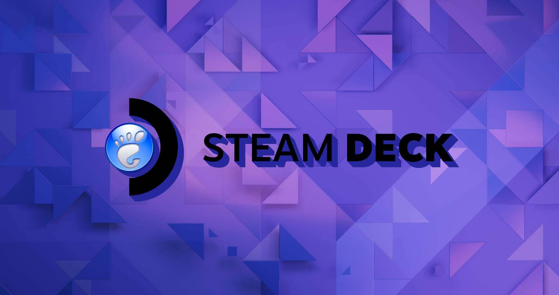Steam Deck Promotional Graphic Wallpaper