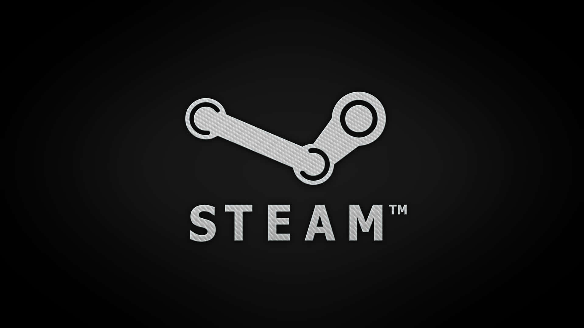 Steam Logo Donkere Achtergrond Achtergrond