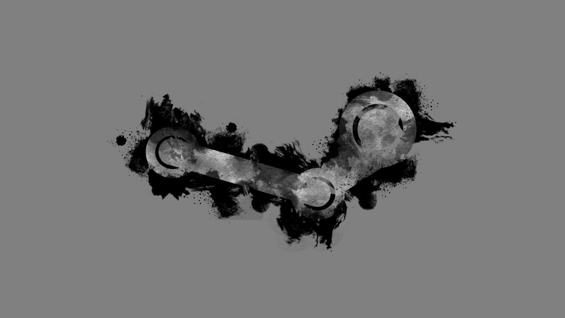 Steam Platform Logo Artistic Interpretation Wallpaper