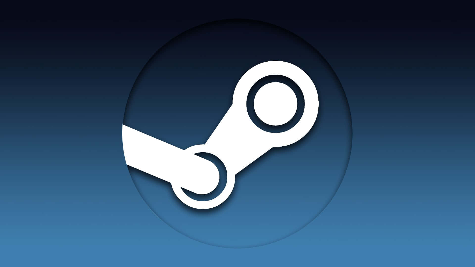 Steam Platform Logo Background Wallpaper