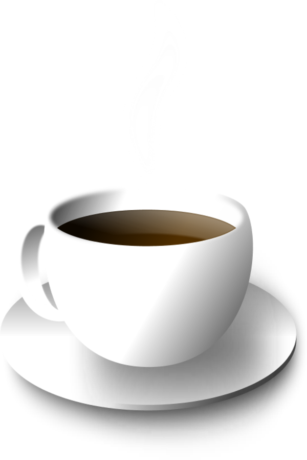 Steaming Coffee Mug Graphic PNG