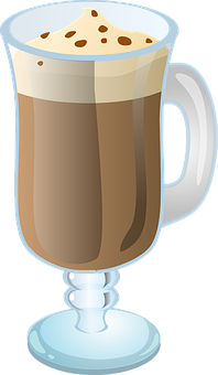 Steaming Hot Chocolate Cup Illustration PNG