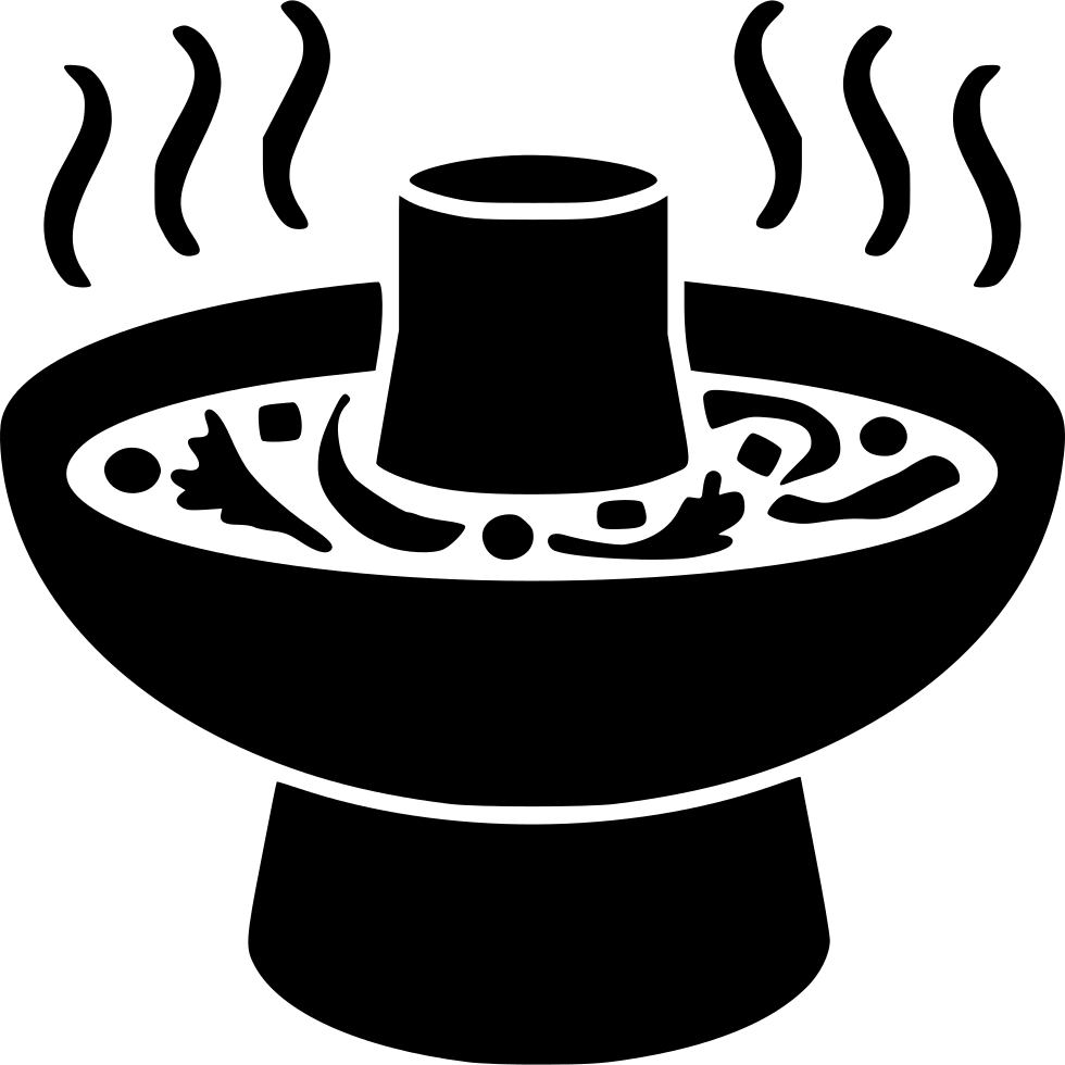 Steaming Soup Bowl Vector PNG