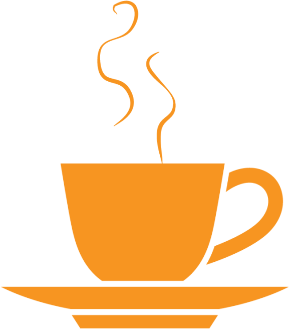 Steaming Tea Cup Icon PNG