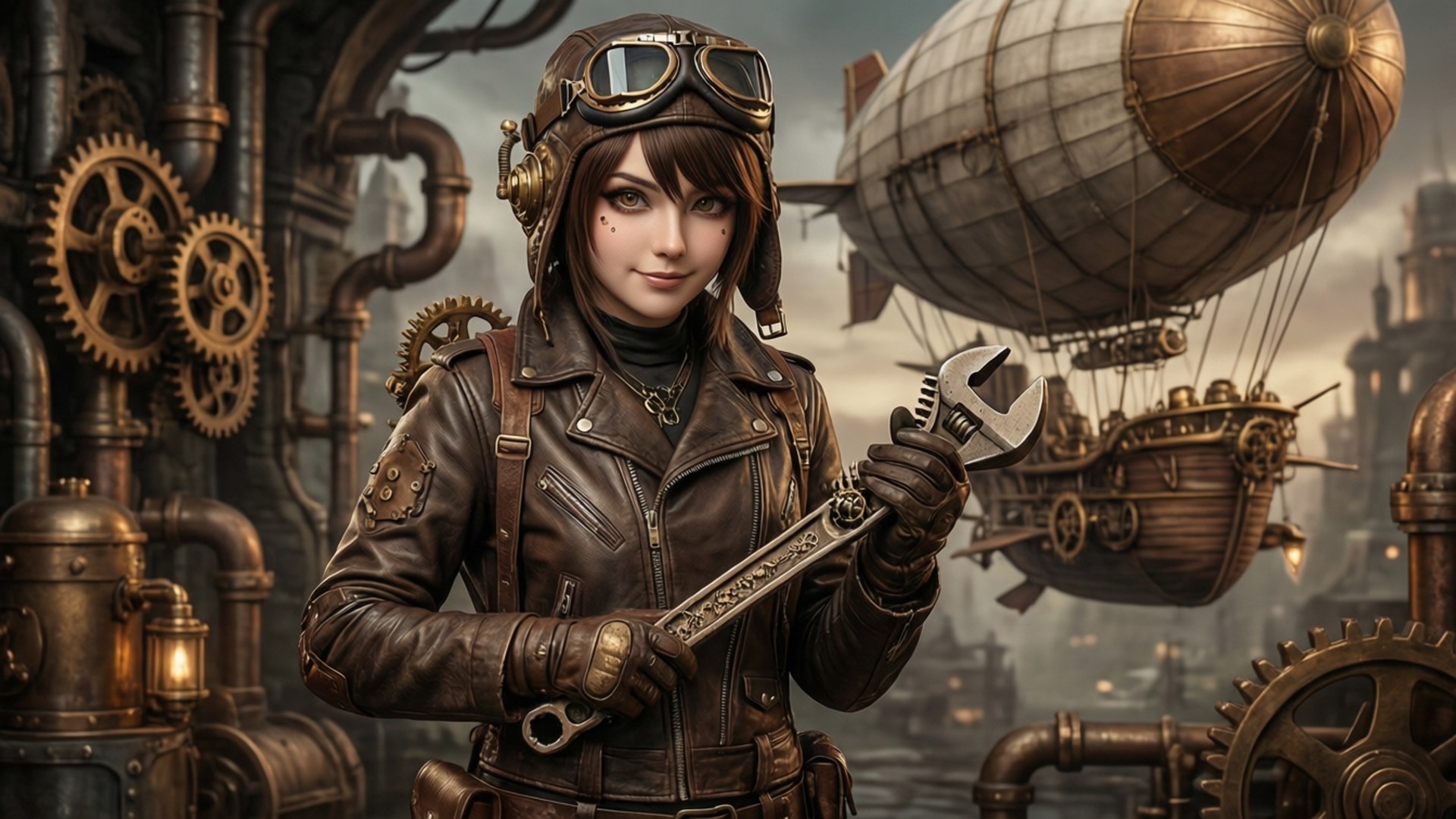 Aviatore Steampunk Sfondi