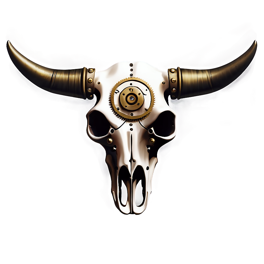 Steampunk Cow Skull Png Llq17 PNG