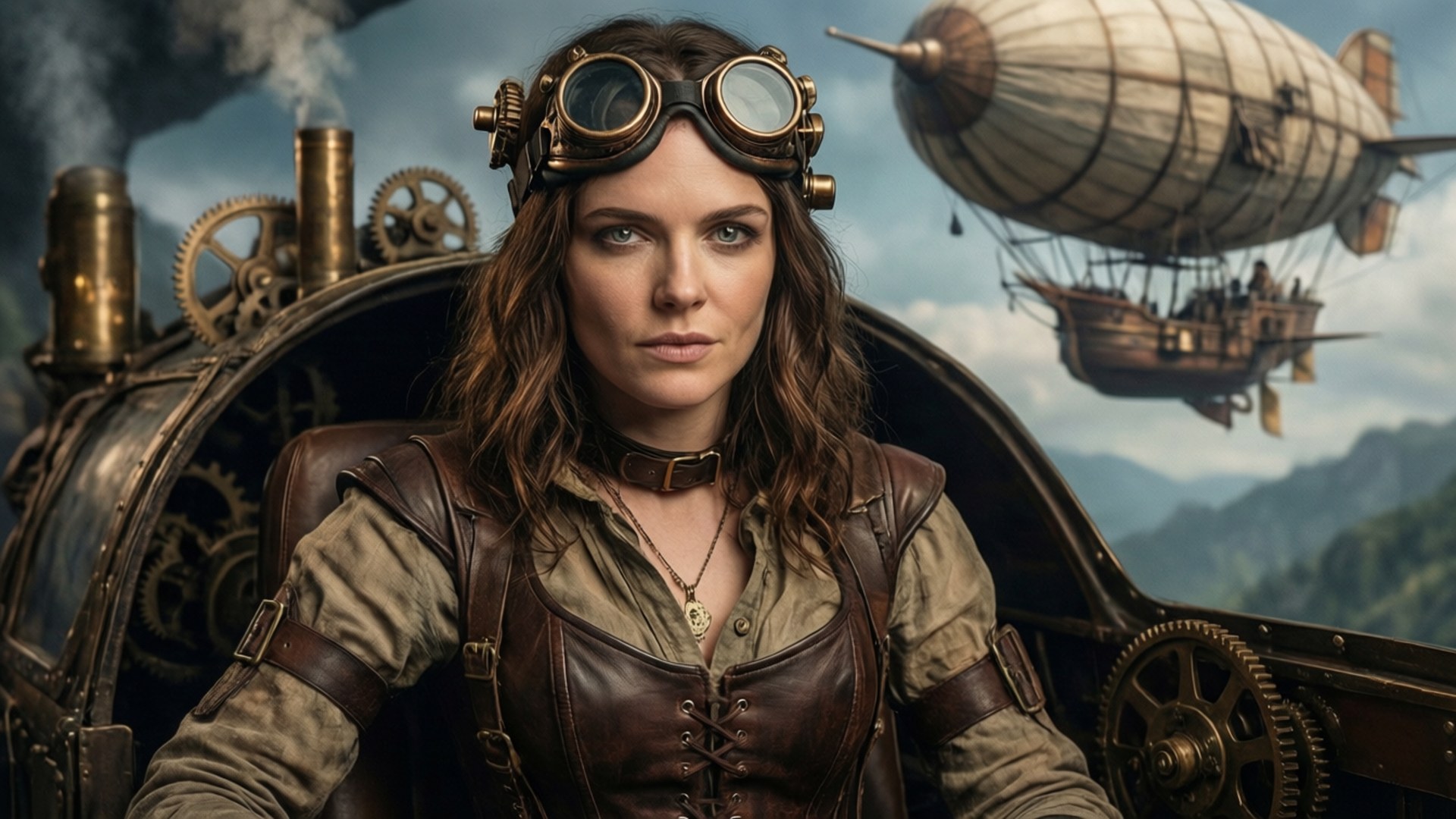 Steampunk Explorer Fondos de pantalla