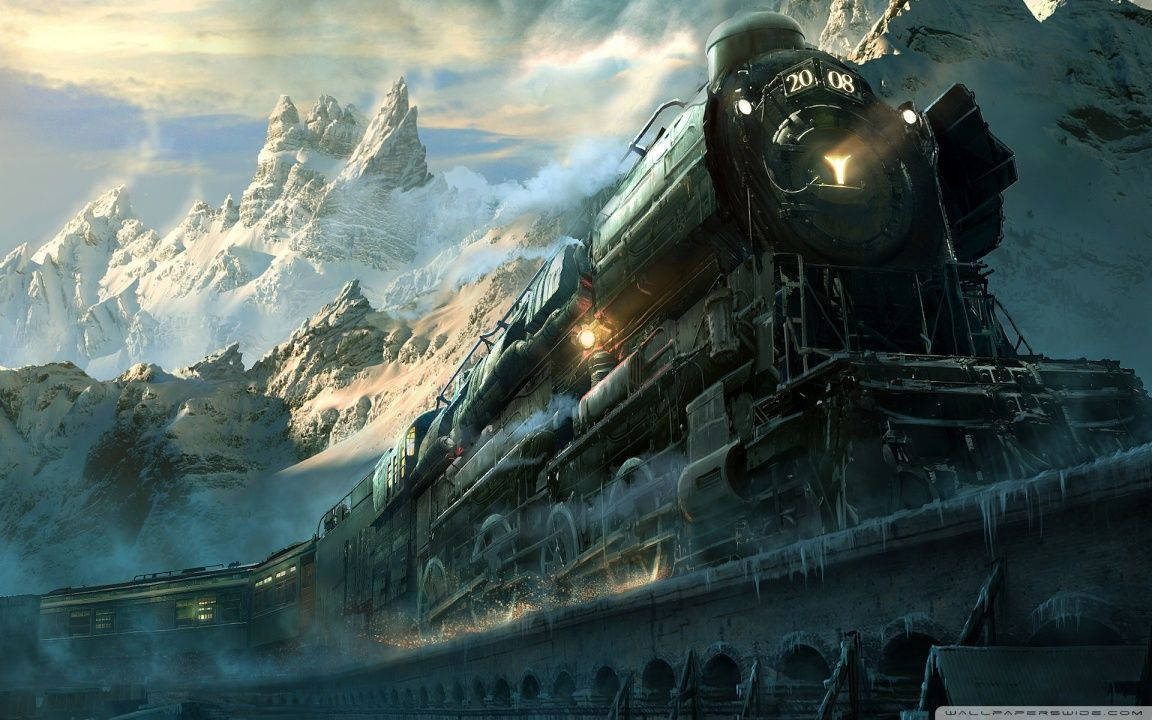 Steampunk Fantasy Train