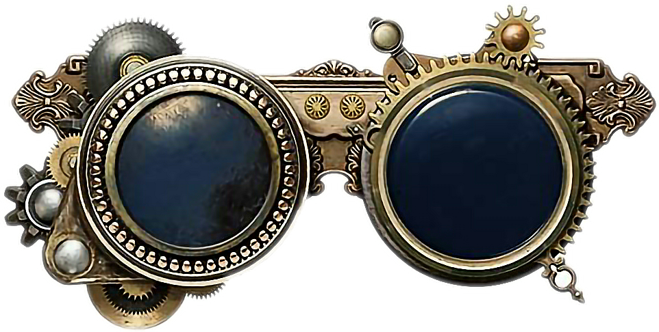 Steampunk Goggles Vintage Accessory PNG