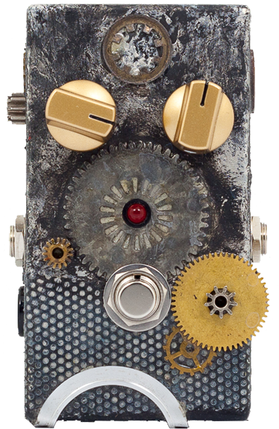 Steampunk Guitar Pedal PNG