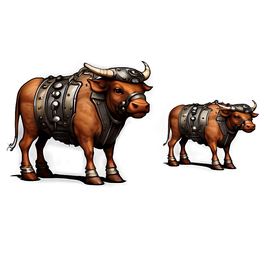 Steampunk Ox Design Png 79 PNG