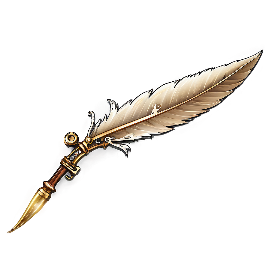 Steampunk Quill Pen Png Cyc79 PNG