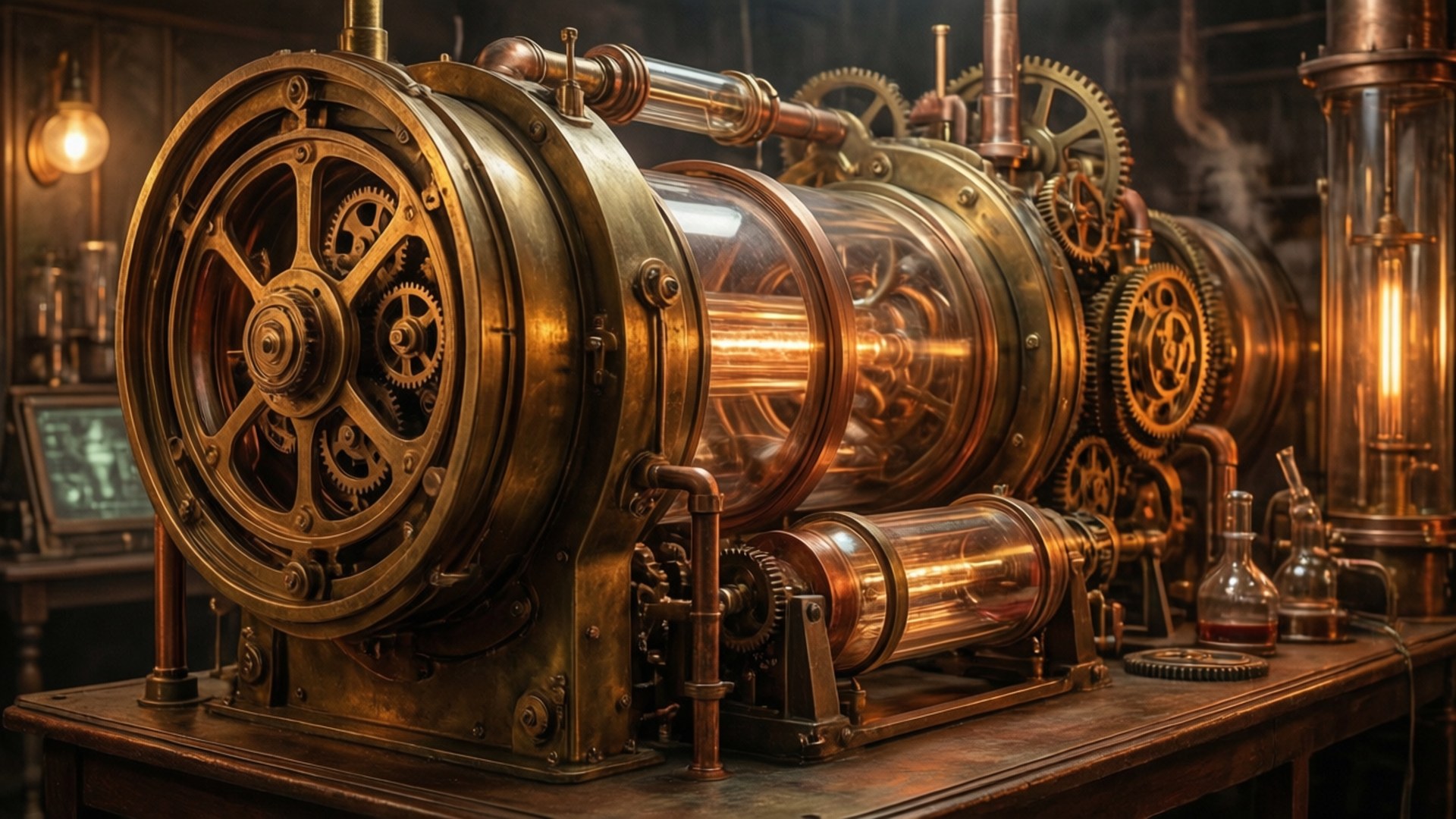 Cincin Steampunk Wallpaper