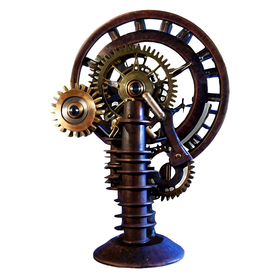 Download Steampunk Sculpture Png Dyp24 | Wallpapers.com