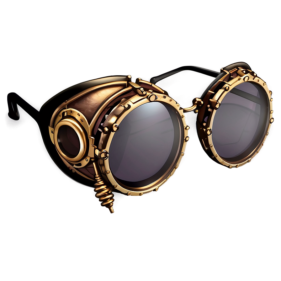 Steampunk Sunglasses Unique Png Wgh21 PNG