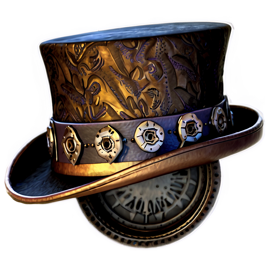 Steampunk Top Hat Png 05042024 PNG