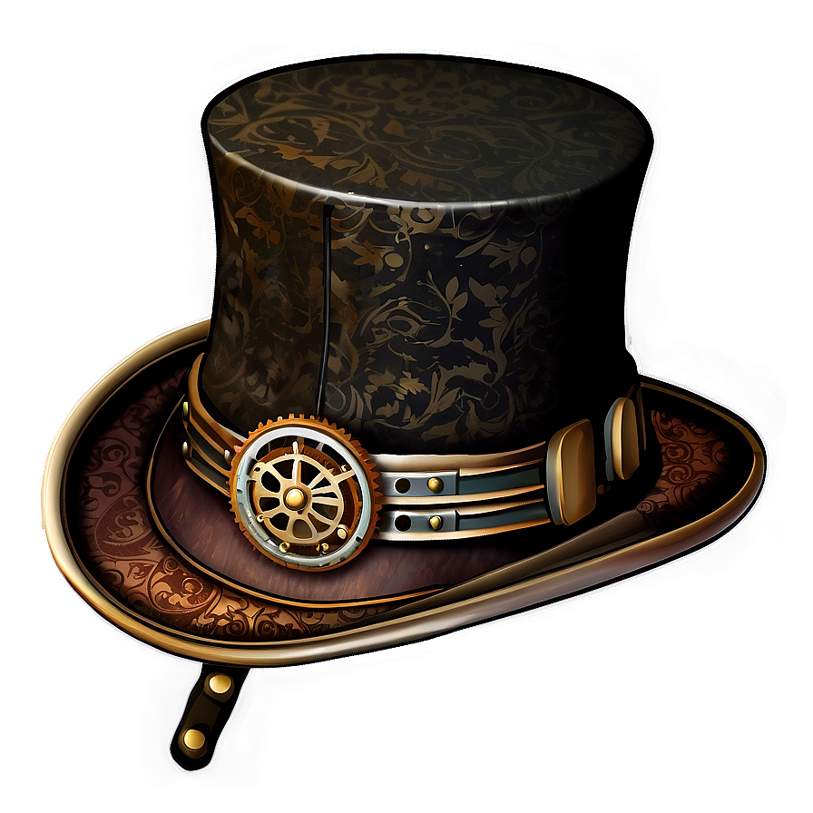 Steampunk Top Hat Png 05042024 PNG