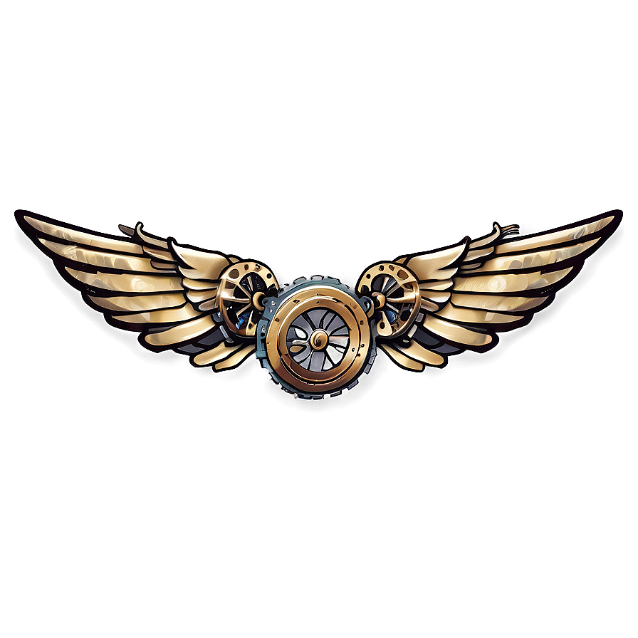 Steampunk Wings Png Tci21 PNG