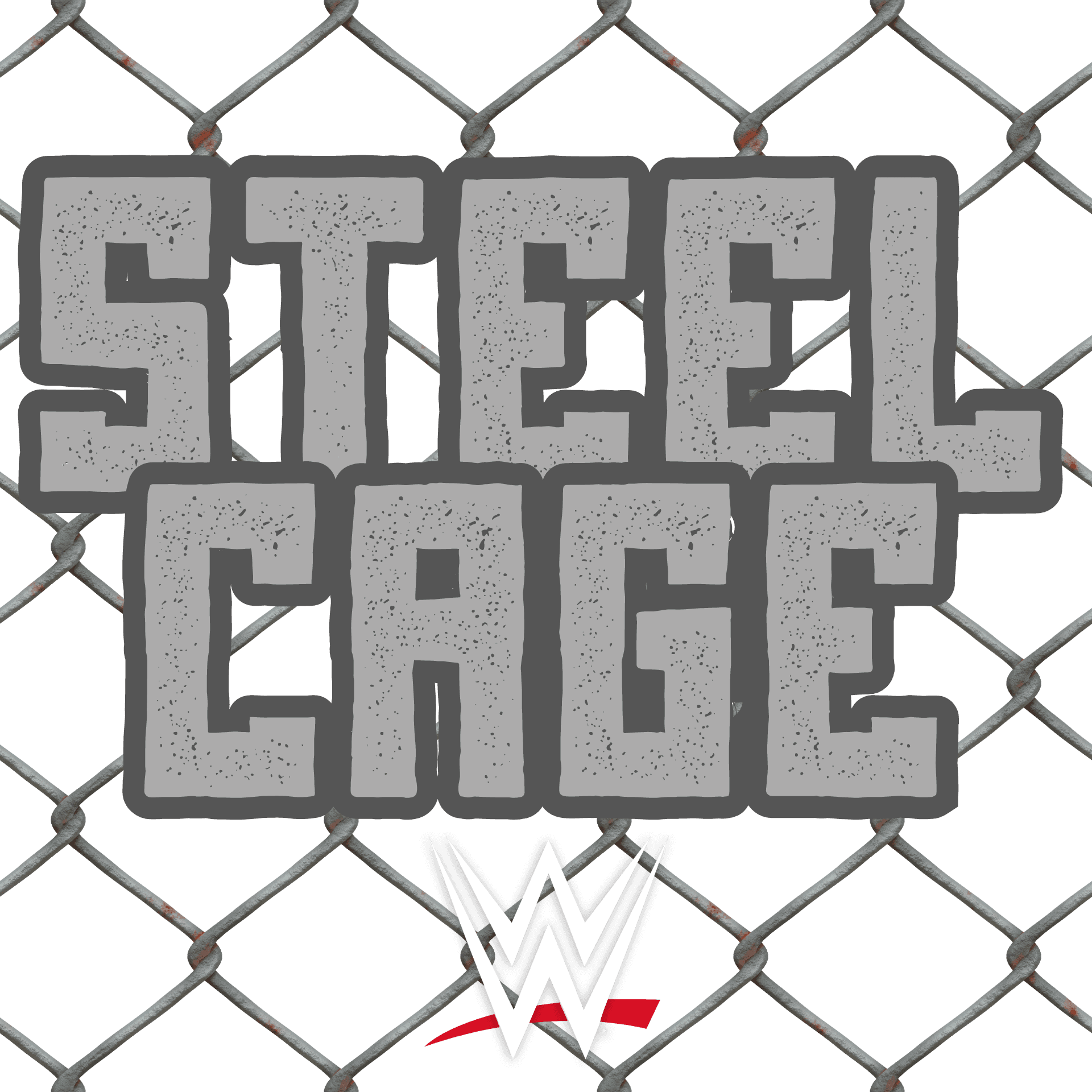 Steel Cage Wrestling Graphic PNG