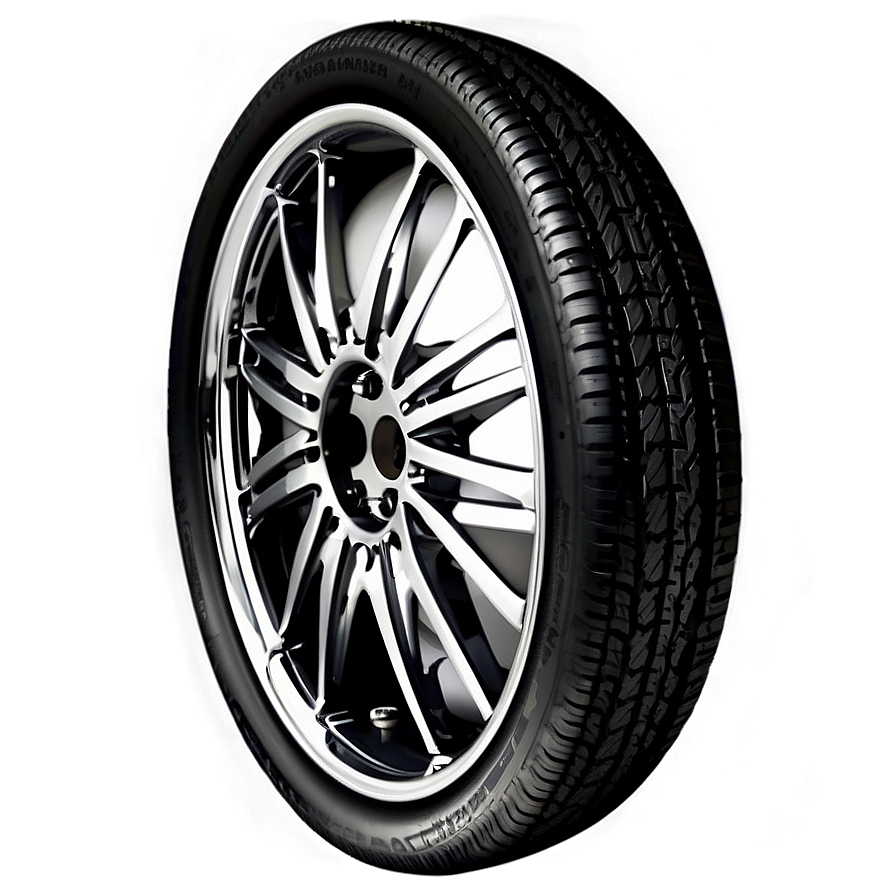 Steel Car Wheel Png 06122024 PNG