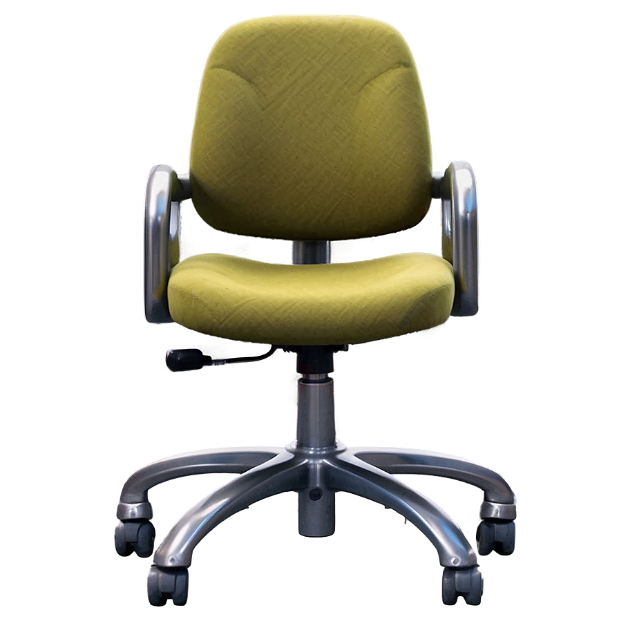 Steel Desk Chair Png 06132024 PNG