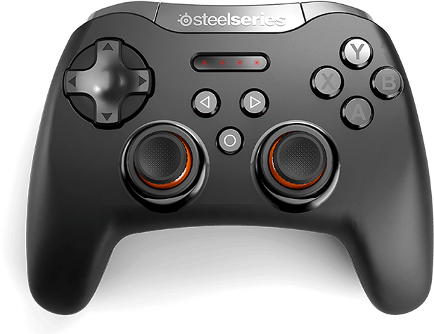 Steel Series Game Controller Black PNG