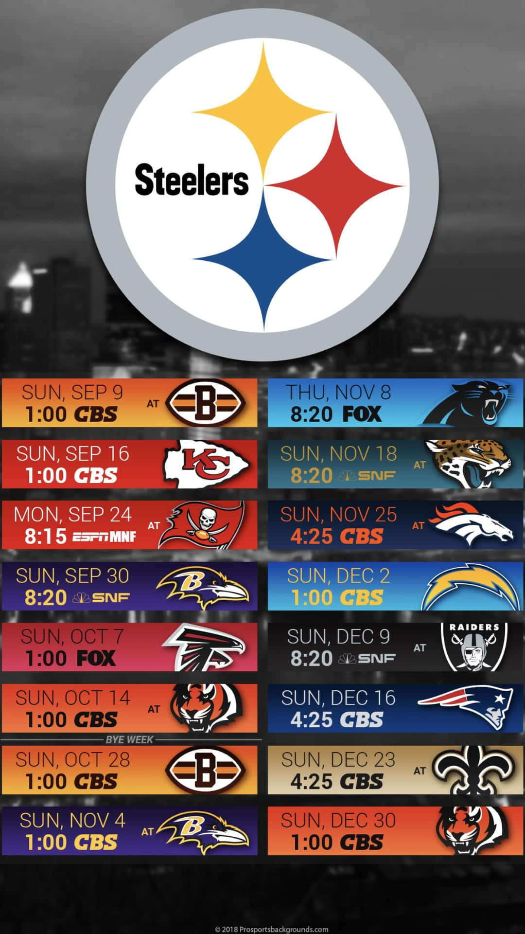 Mantenteal Día Con Lo Último De Los Steelers En Tu Iphone. Fondo de pantalla