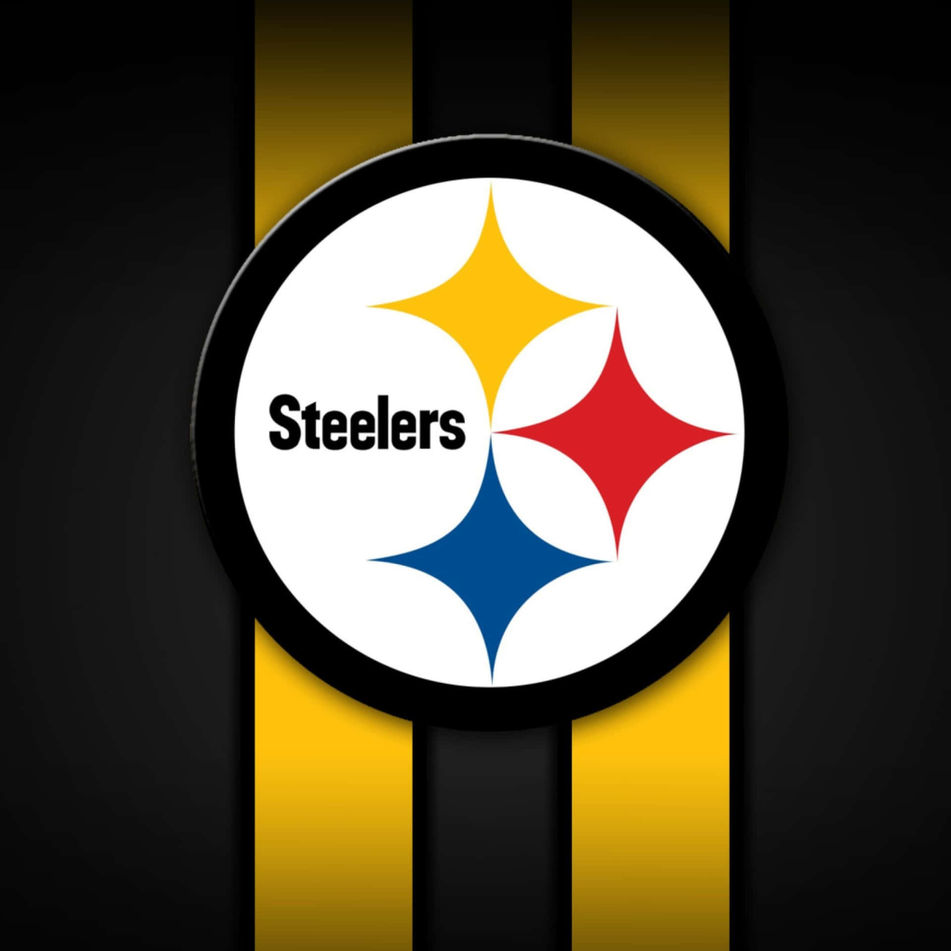 Visaupp Din Stolthet För Pittsburgh Steelers Med Denna Exklusiva Iphone-bakgrundsbild! Wallpaper