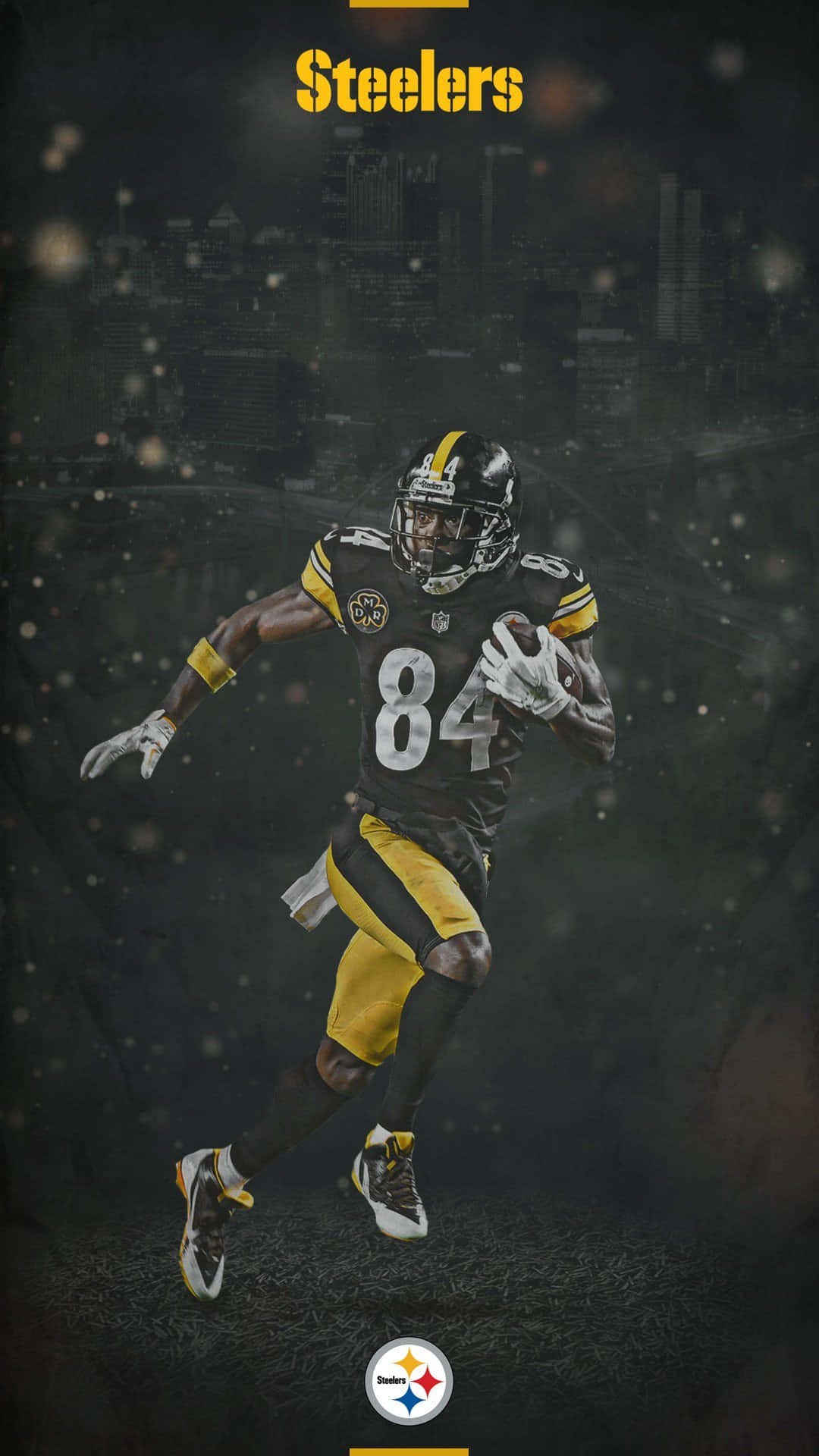 Vis din hold stolthed med et Steelers iPhone wallpaper! Wallpaper