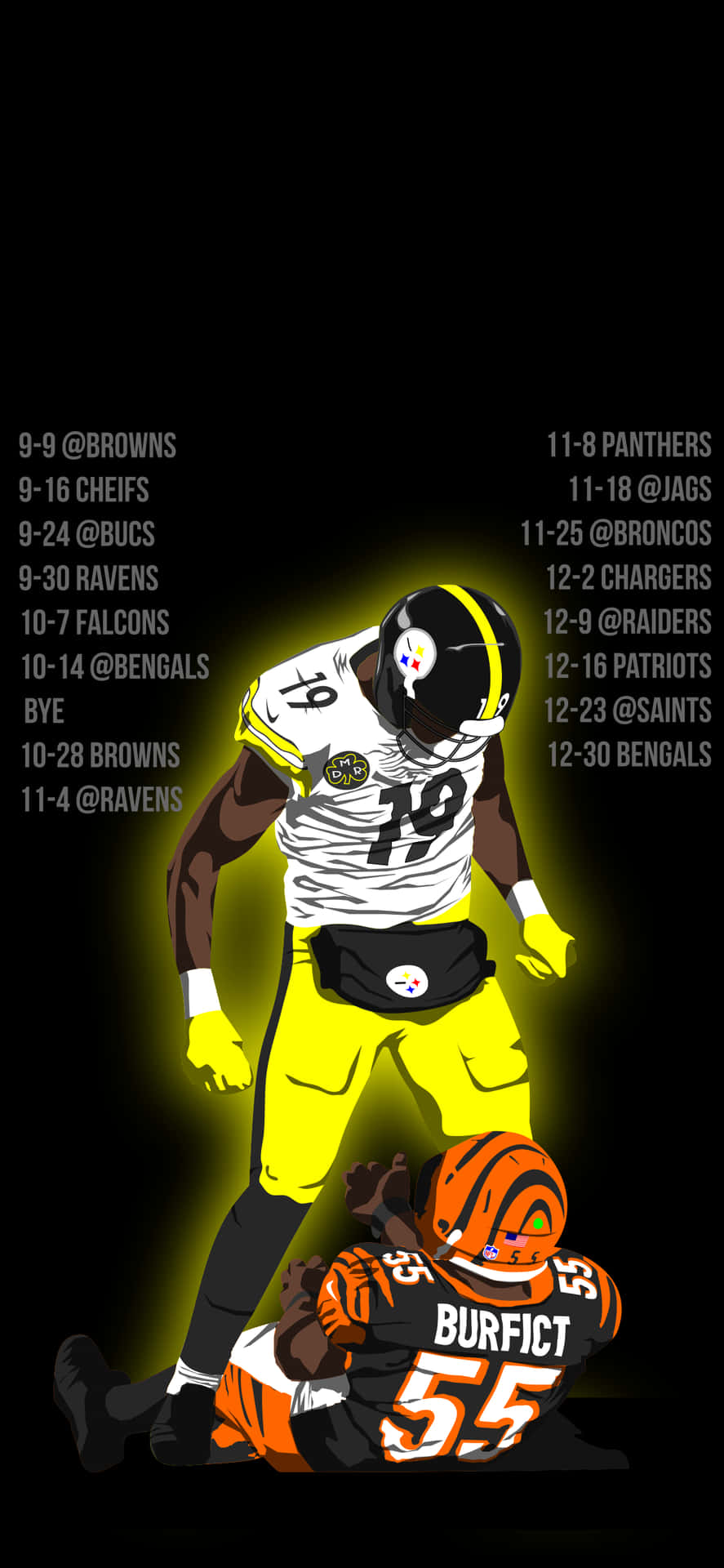 Nutzensie Die Stärke Der Pittsburgh Steelers Mit Dieser Individuellen Iphone-hülle! Wallpaper