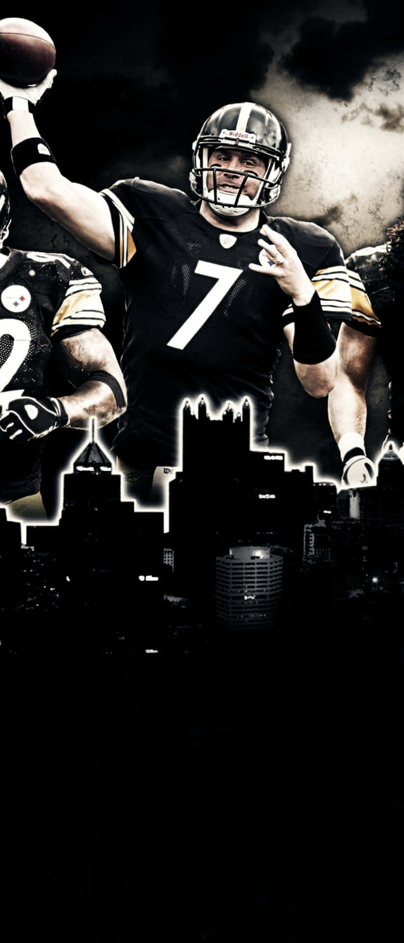 Gør dig klar til fodbold sæsonen med den officielle Steelers iPhone tapet. Wallpaper
