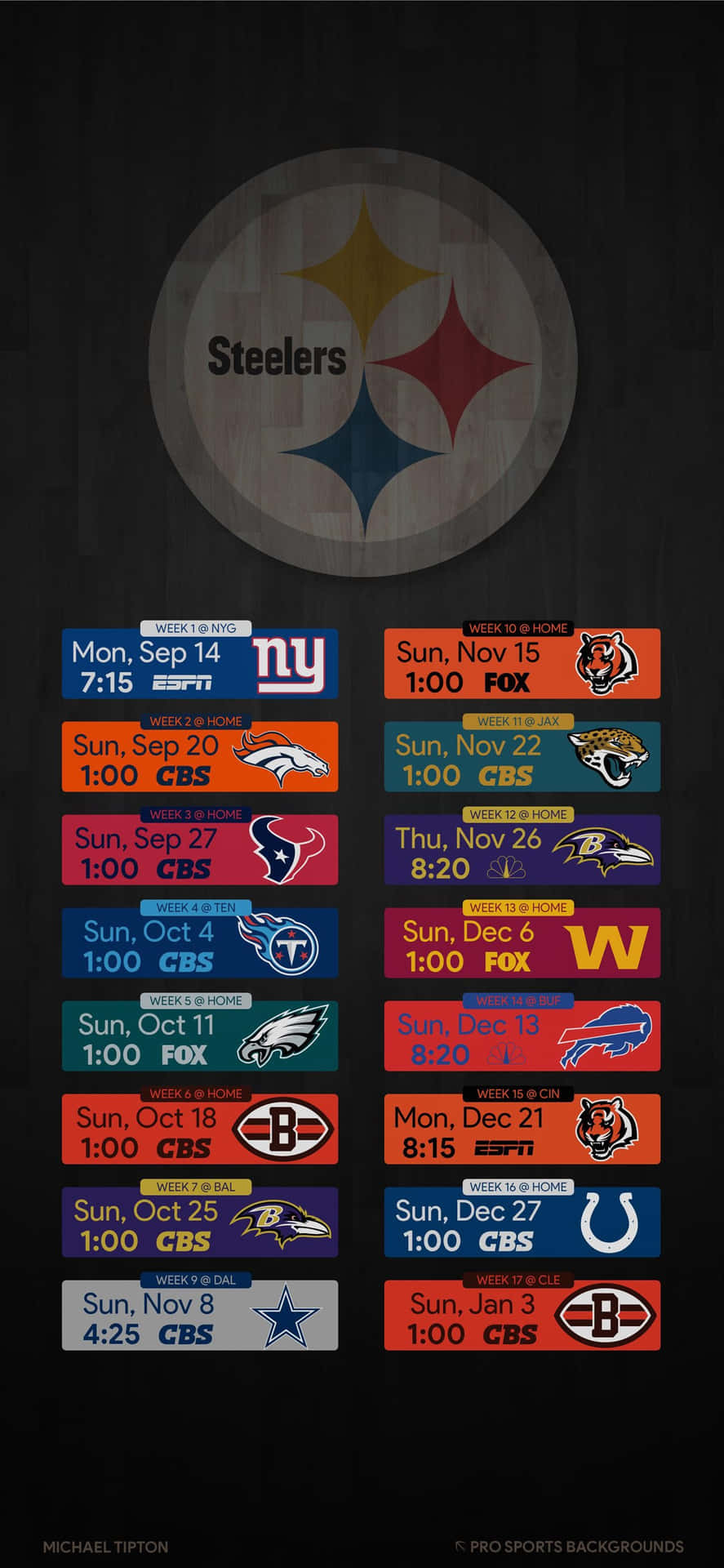Vis din Steelers-stolthet med en iPhone wallpaper! Wallpaper