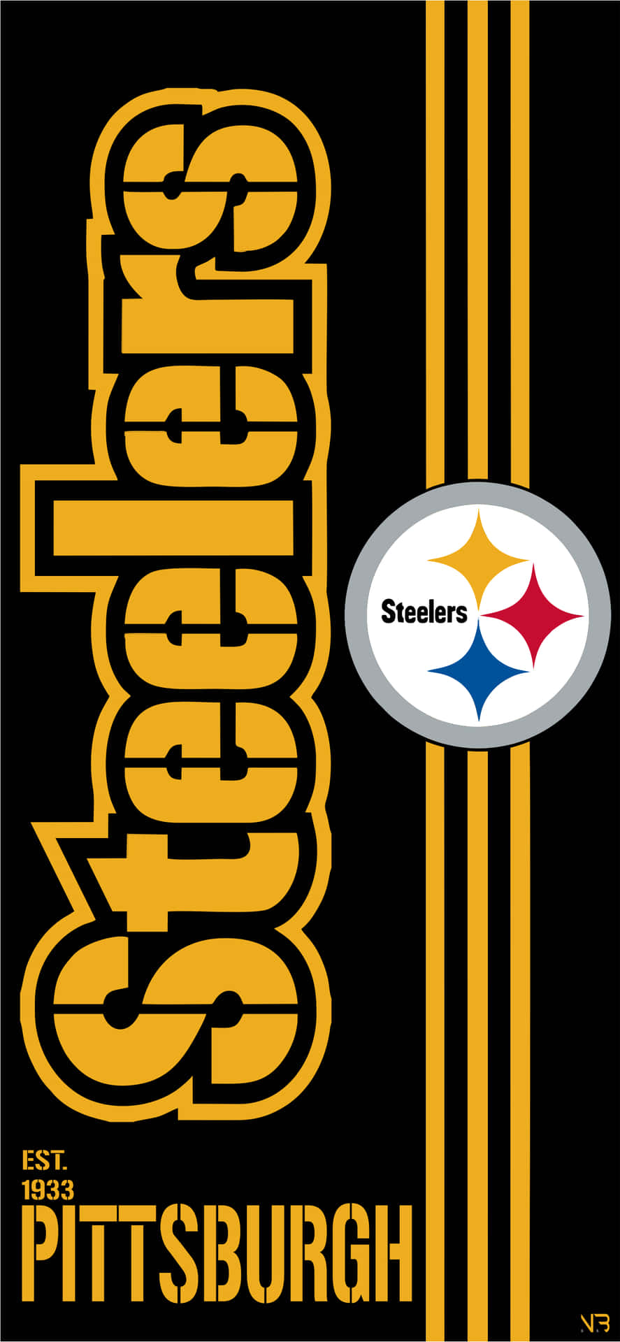 Keep the Steelers Pride Running with an iPhone Wallpaper