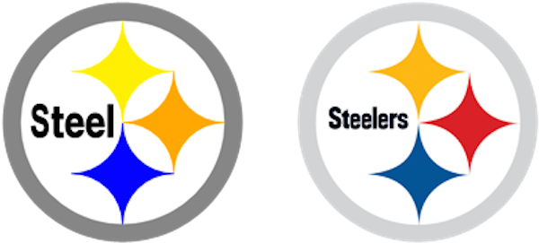 Steelers Logo Comparison PNG