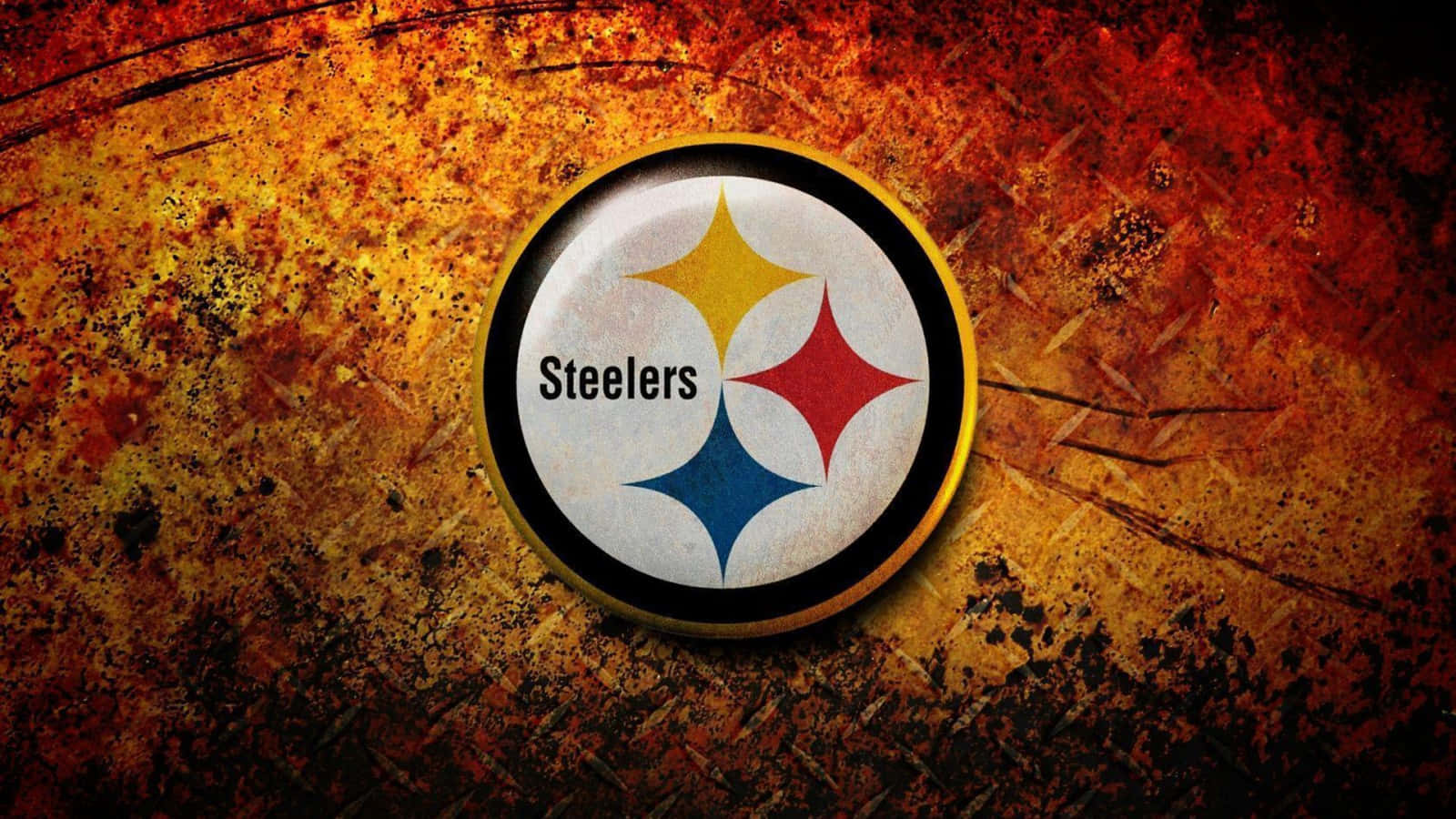Det officielle logo for Pittsburgh Steelers Wallpaper